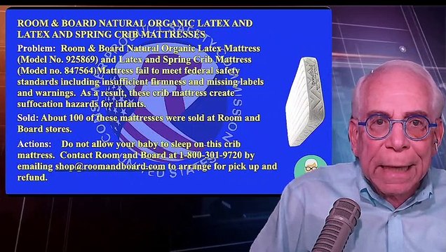 Room and Board Crib Mattresses May Suffocate