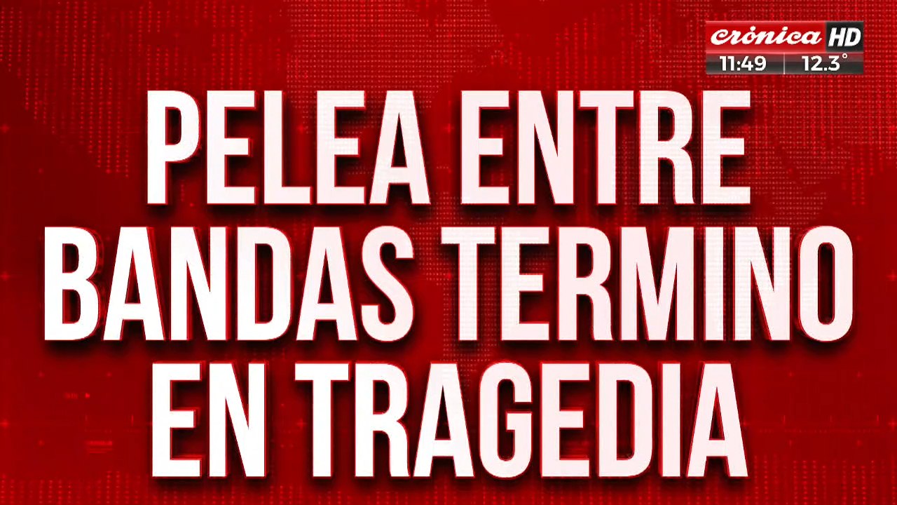 Asesinaron a un joven tras un enfrentamiento entre bandas