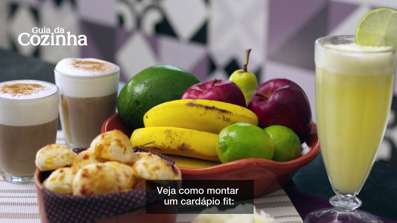 Aprenda como montar um cardápio inteiro fitness