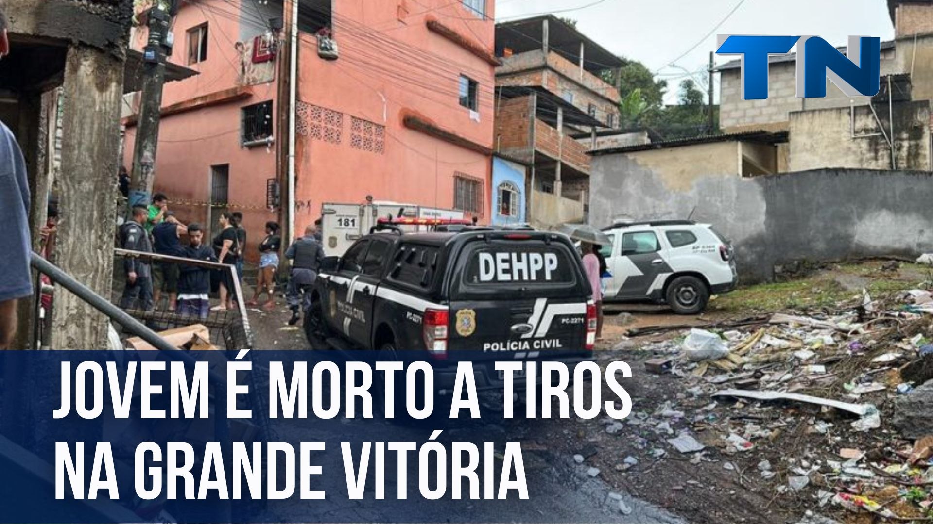 Jovem é morto a tiros na Grande Vitória