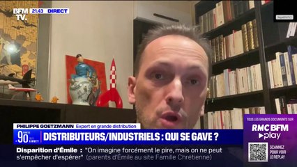 Hausse des prix: "Le marché ne s'adapte absolument pas à la réalité économique", affirme l'expert en grande distribution Philippe Goetzmann