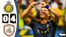 Al Nassr vs Al Shabab 4-0 All Goals & Extended Highlights Saudi League 29-8-2023 HD