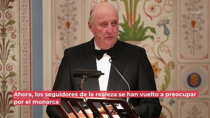 El rey Harald de Noruega vuelve a presentar problemas de salud