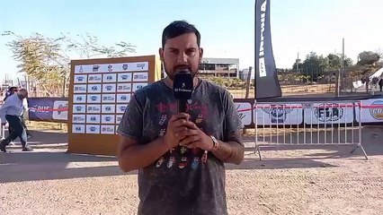 Se fundió el motor de Olmedo, pero el piloto salteño llegó a meta y sigue en el Desafío Ruta 40