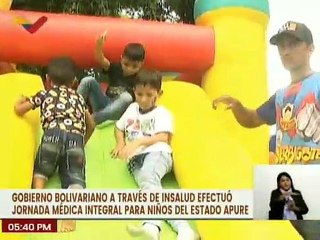 Apure | Insalud realiza jornada médica integral para niños y niñas de varios mcpios. de la entidad