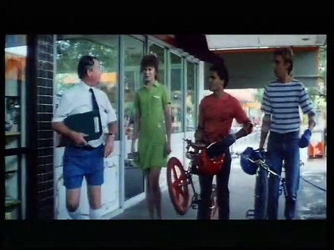 BMX BANDITS (1983) 1h 28m. Director: Brian Trenchard-Smith. Cast: David Argue, John Ley, Nicole Kidman, Angelo D'Angelo, James Lugton, Bryan Marshall, Brian Sloman, Peter Browne, Bill Brady, Linda Newton, Bob Hicks, Guy Norris, Chris Hession.
