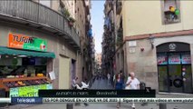 En Barcelona la temperatura alcanza altos índices de temperatura