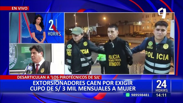 PNP desarticula importante banda criminal dedicada a la extorsión en SJL