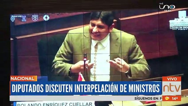 Diputados discuten interpelación de ministros