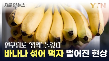 '자주 했었는데'...바나나 이렇게 먹으면 '큰일납니다' [ 지금이뉴스] / YTN