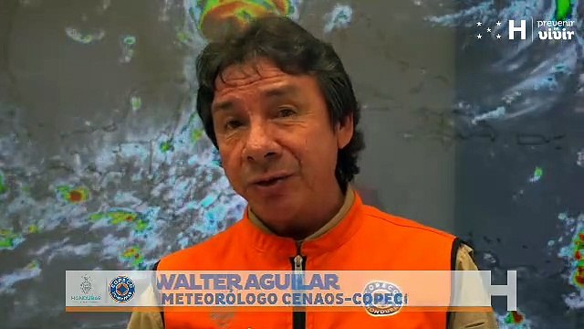 Lluvias débiles con actividad eléctrica se pronostican para este miércoles en varias regiones de Honduras