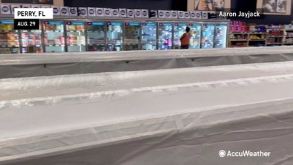 Army convoy arrives to support residents along Florida's Nature Coast when Idalia strikes