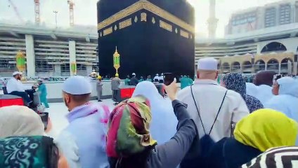 Makkah live How to clean Kaba