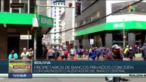 Banco Central de Bolivia devela cifras que muestran una recuperación económica en el país