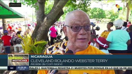 Nicaragüenses festejan 182 años de la emancipación de la esclavitud
