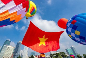 TPHCM sẽ thả khinh khí cầu trong 2 ngày chào mừng Quốc Khánh
