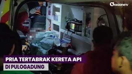 Nekat Panjat Pagar dan Menyeberang, Pria Tertabrak Kereta Api di Pulogadung