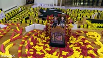 15,000 Dominoes - Harry Potter HOGWARTS HOUSES!