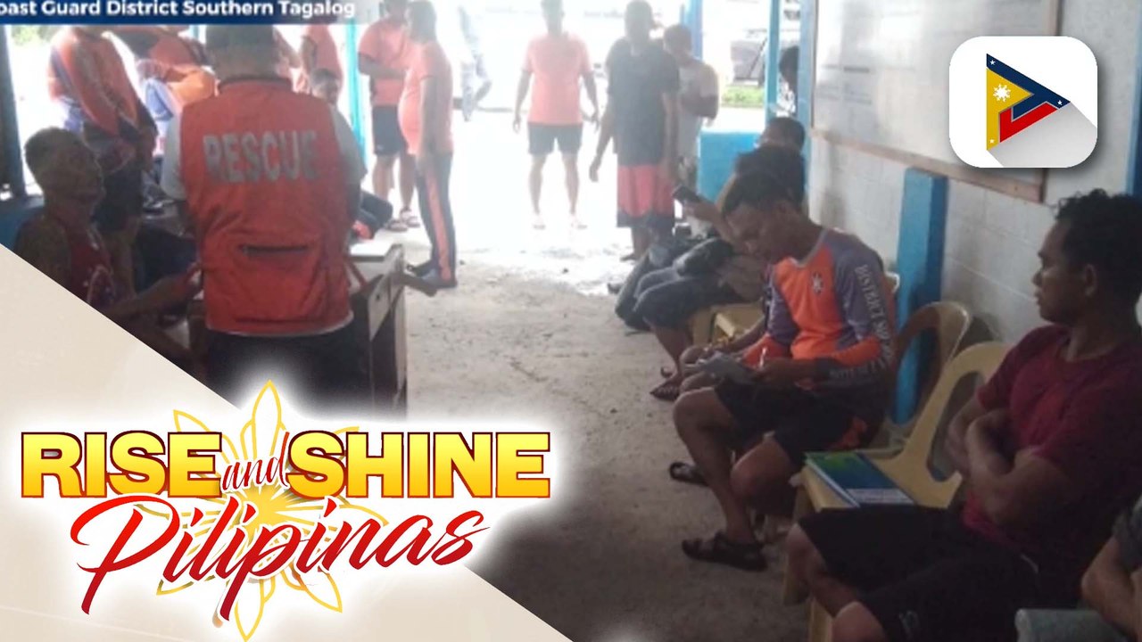 13 sakay ng lumubog na fishing boat, nailigtas sa Calatagan, Batangas