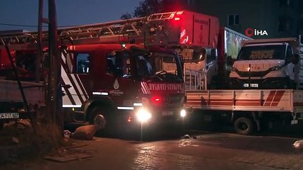 Maltepe'de İş Yerinde Yangın Çıktı
