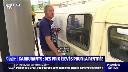 Les prix des carburants se stabilisent à un niveau élevé pour la rentrée