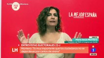 La analfabeta de María Jesús Montero mintiendo para variar