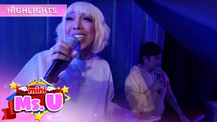 Vice Ganda and Tyang Amy tooks a peek backstage! | It's Showtime Mini Miss U