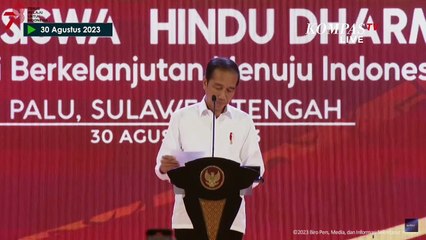 [FULL] Bahas Krisis Energi, Sambutan Jokowi di Pembukaan Mahasabha XIII KMHDI 2023