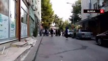 Bursa'da hırsızlık şüphelisini dövüp polise teslim ettiler