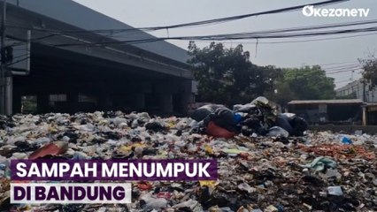 Dampak Kebakaran TPA Sarimukti, Sampah Menumpuk di Bandung