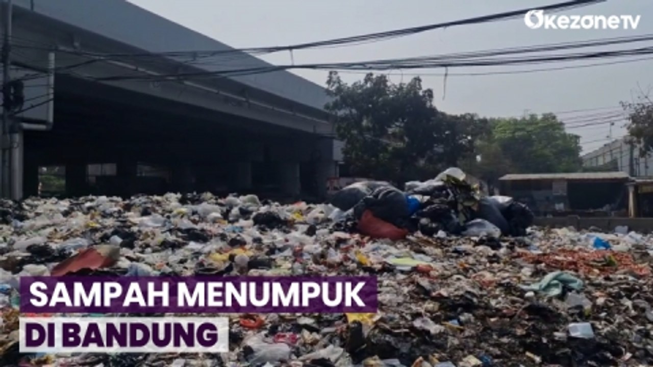 Dampak Kebakaran TPA Sarimukti, Sampah Menumpuk di Bandung