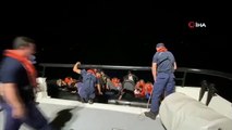 36 immigrants illégaux laissés mourir par des éléments grecs à Ayvacık ont ​​été sauvés