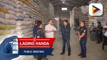 Ilang mga warehouse ng bigas sa Bulacan, ininspeksiyon ng BOC at ilang mga mambabatas