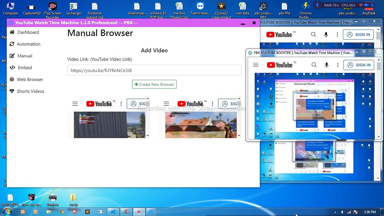 YOUTUBE VIEWS SOFTWARE || YOUTUBE BOOSTER