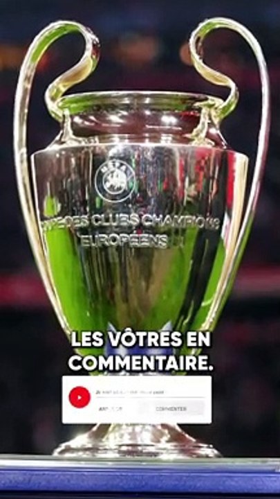 Mes 5 favoris pour la LDC ⭐️✅