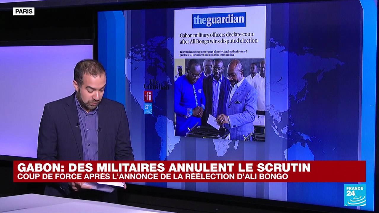 Au Gabon, des militaires proclament l'annulation du scrutin