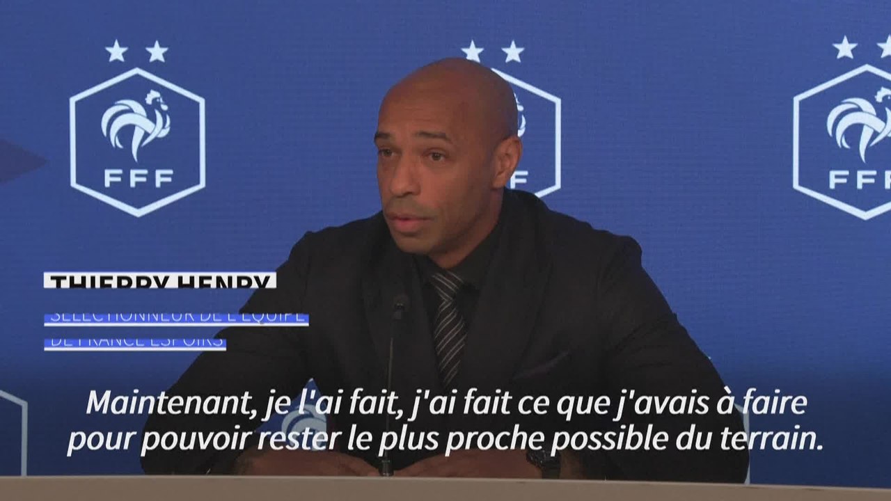 Football: "Je n'étais pas épanoui" comme consultant, affirme Henry