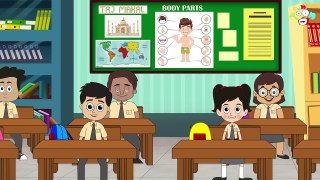 Gattu Becomes School Captain _ Blue House Captain _ English Cartoon _ Moral Stories _ PunToon Kids