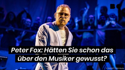 Peter Fox: Hätten Sie schon das über den Musiker gewusst?