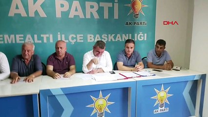 AK Parti Döşemealtı İlçe Başkanı Bekir Kıvrım Görevinden Ayrıldı