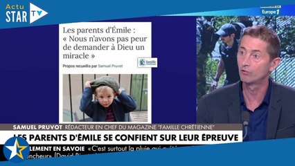 Disparition d'Emile au Vernet  le journaliste qui a obtenu l'interview des parents craque en plein