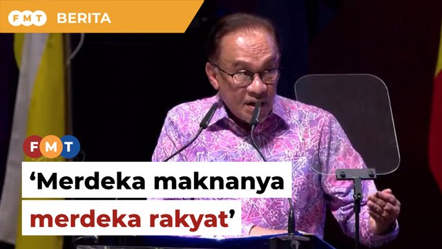 Merdeka maknanya 'merdeka rakyat', kata Anwar