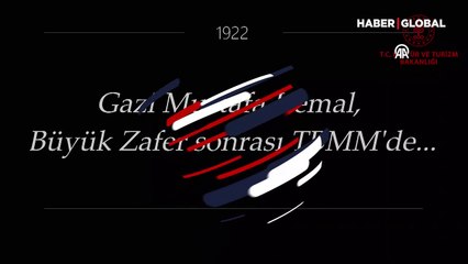 Bakan Ersoy, Atatürk'ün büyük zafer sonrası görüntülerini paylaştı