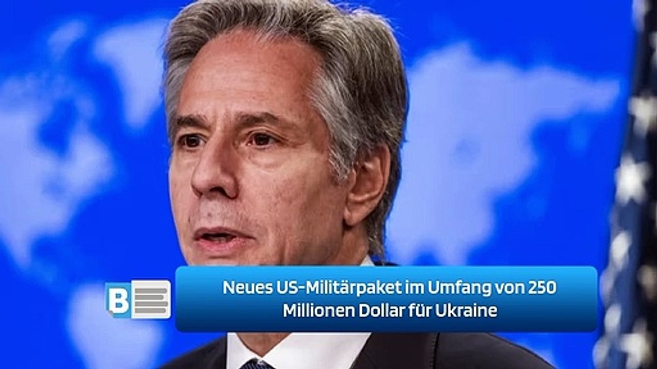 Neues US-Militärpaket im Umfang von 250 Millionen Dollar für Ukraine