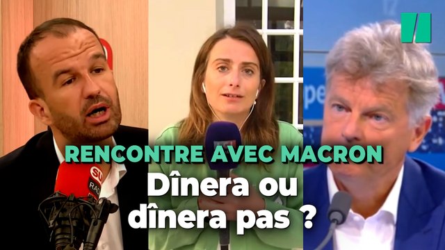 Dîner ou pas avec Emmanuel Macron ? La NUPES hésite sur sa participation au repas autour du président