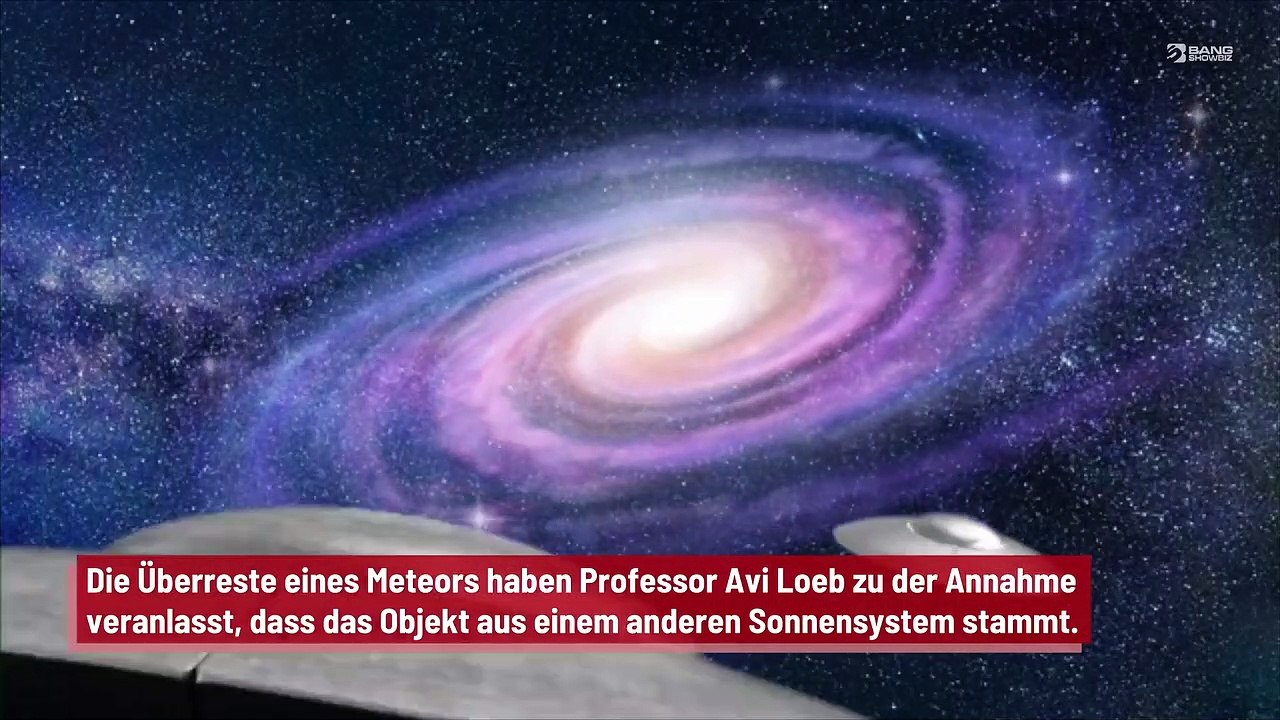 Das allererste entdeckte 'außerirdische' Objekt stammt aus einem anderen Sonnensystem