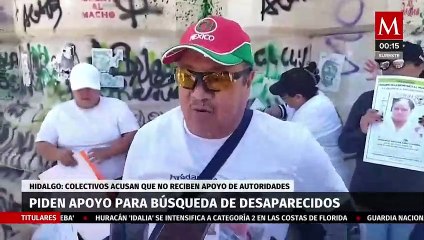 Denuncias de falta de apoyo por parte de las comisiones de búsqueda y de víctimas en Hidalgo