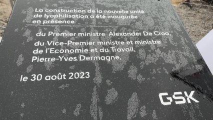 Un nouveau centre pour produire des vaccins lyophilisés par GSK ouvre à Wavre