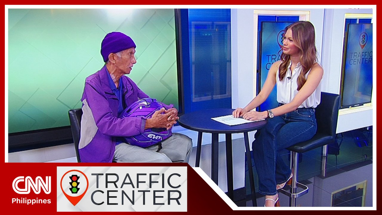 75-year-old Pasigueño rider draws attention online | Traffic Center