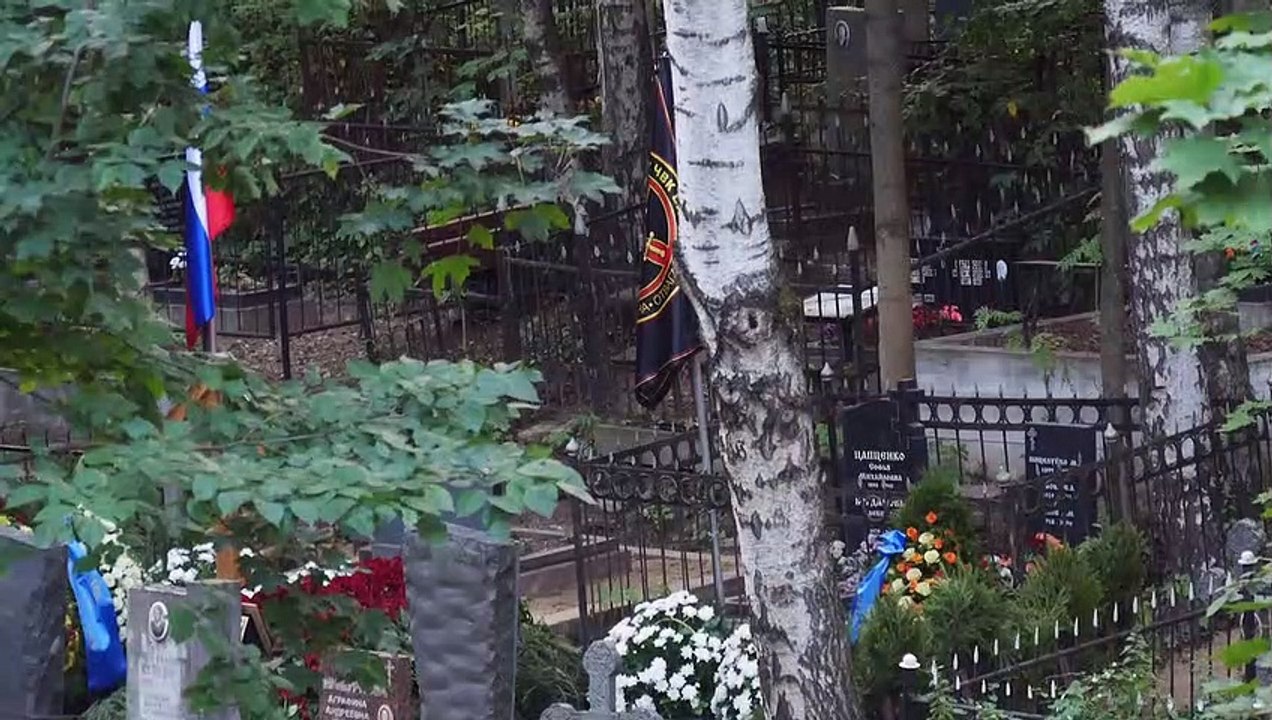 Prigoschins letzte Ruhestätte in St. Petersburg